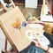 12 Pack Wooden Canvas Boards for Painting, 9 x 12 Inch Wood Canvas for Art Projects, Cradled Artist Wood Panels for Oil, Acrylic, Encaustic, Wood Burning, Pouring and More
